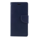 Θήκη iphone X/Xs Mercury Goospery Bravo Diary Leather Wallet case-dark blue