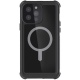 Ghostek Nautical 4 - Ανθεκτική Αδιάβροχη Θήκη για iPhone 13 Pro - BlackMagSafe με Περιστρεφόμενο Κλιπ Ζώνη
