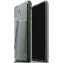 MUJJO Full Leather Wallet Case - Δερμάτινη Θήκη-Πορτοφόλι Apple iPhone 11 Pro Max - Slate Green (MUJJO-CL-004-SG)