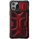 Nillkin Adventurer Armored Σκληρή Ανθεκτική Θήκη με Κάλυμμα για την Κάμερα - Apple iPhone 13 Pro - Red (6902048235083)