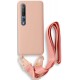 Bodycell Θήκη Σιλικόνης με Λουράκι Λαιμού - Xiaomi Mi 10 / Mi 10 Pro - Pink (5206015001949)