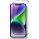 Vivid Full Face Tempered Glass - Αντιχαρακτικό Γυαλί Οθόνης Apple iPhone 14 / 13 / 13 Pro - Black (VITEMP196BK)
