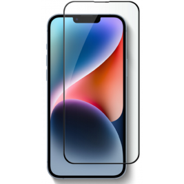 Vivid Full Face Tempered Glass - Αντιχαρακτικό Γυαλί Οθόνης Apple iPhone 14 Plus / 13 Pro Max - Black (VITEMP198BK)