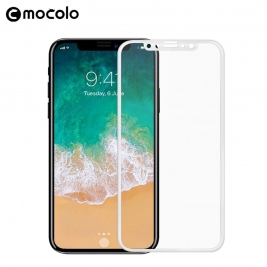 Tempered Glass Full Cover MOCOLO for iphone X-White