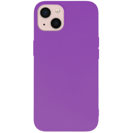 Vivid Silicone Cover - Θήκη Σιλικόνης Apple iPhone 13 - Dark Purple (VISILI196DARKPUR)