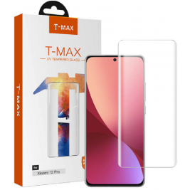 T-MAX Liquid Full Glue 3D Tempered Glass - Σύστημα Προστασίας Οθόνης Xiaomi 12 Pro (5206015013409)