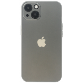 Vivid Θήκη Σιλικόνης Slim Apple iPhone 13 -Transparent / White (VISLIM196WT)