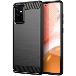 Vivid Carbon Silicone - Θήκη Σιλικόνης Samsung Galaxy A73 5G - Black (UNCAGALAXYA73BK)