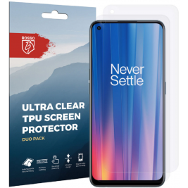 Rosso Ultra Clear Screen Protector - Μεμβράνη Προστασίας Οθόνης - OnePlus Nord CE 2 5G - 2 Τεμάχια (8719246353499)