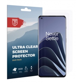 Rosso Ultra Clear Screen Protector - Μεμβράνη Προστασίας Οθόνης - OnePlus 10 Pro - 2 Τεμάχια (8719246353529)