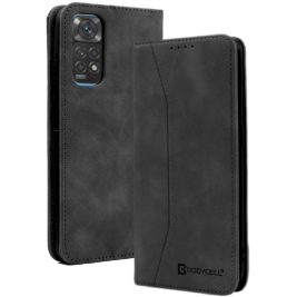 Bodycell Θήκη - Πορτοφόλι Xiaomi Redmi Note 11 / 11S - Black (5206015005091)