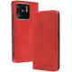 Bodycell Θήκη - Πορτοφόλι Xiaomi Redmi 10C - Red (5206015012129)