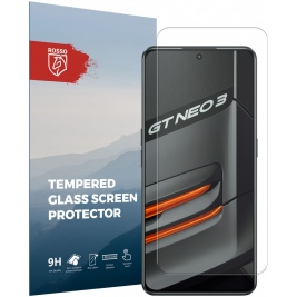 Rosso Tempered Glass - Αντιχαρακτικό Προστατευτικό Γυαλί Οθόνης Realme GT Neo 3 - Clear (8719246358142)