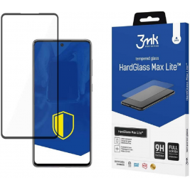 3MK Tempered HardGlass Max Lite - Fullface Αντιχαρακτικό Γυαλί Οθόνης Samsung Galaxy A73 5G - Black (5903108462365)