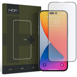 Hofi Premium Pro+ Tempered Glass - Fullface Αντιχαρακτικό Γυαλί Οθόνης - Apple iPhone 14 Pro - Black (9589046924873)