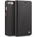 Θήκη iphone 7/8 Plus 5.5'' genuine QIALINO Business Classic Leather Wallet Case- Black