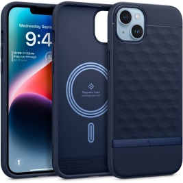 Caseology Parallax Mag Ανθεκτική Θήκη MagSafe Apple iPhone 14 Plus - Midnight Blue (ACS04928)