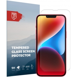 Rosso Tempered Glass - Αντιχαρακτικό Προστατευτικό Γυαλί Οθόνης Apple iPhone 14 Plus - Clear (8719246369667)