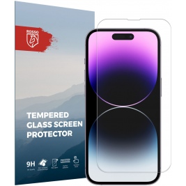 Rosso Tempered Glass - Αντιχαρακτικό Προστατευτικό Γυαλί Οθόνης Apple iPhone 14 Pro - Clear (8719246369674)