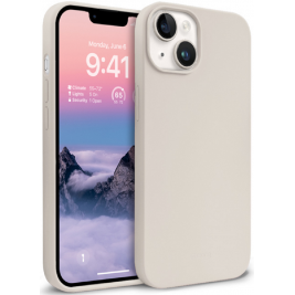 Crong Color Θήκη Premium Σιλικόνης Apple iPhone 14 Plus - Stone Beige (CRG-COLR-IP1467-STN)