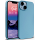 Crong Color Θήκη Premium Σιλικόνης Apple iPhone 14 Plus - Sky Blue (CRG-COLR-IP1467-LBLU)