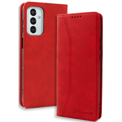 Bodycell Θήκη - Πορτοφόλι Samsung Galaxy M23 - Red (5206015015908)