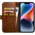 Rosso Element PU Θήκη Πορτοφόλι Apple iPhone 14 - Brown (8719246369438)