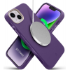 Spigen Cyrill UltraColor Mag - MagSafe Θήκη Σιλικόνης με Λουράκι Χειρός - Apple iPhone 14 Plus - Taro (ACS05489)