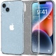 Spigen Liquid Crystal Glitter - Θήκη Σιλικόνης Apple iPhone 14 - Crystal Quartz (ACS05034)