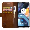Rosso Element PU Θήκη Πορτοφόλι Motorola Moto G22 - Brown (8719246358432)