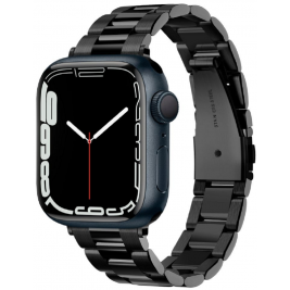 Spigen Modern Fit Μεταλλικό Λουράκι Apple Watch SE/8/7/6/5/4 (41/40mm) - Black (AMP04803)