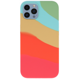 Vivid Silicone Cover - Θήκη Σιλικόνης Apple iPhone 13 Pro Max - Rainbow Waves (VISILI198RAINBOWAVES)