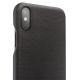 Θήκη iphone X QIALINO Calf leather pattern-black