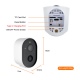 Battery Camera S5 Outdoor Wireless Security -white