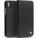 Θήκη iphone X/Xs genuine QIALINO Business Classic Leather Wallet Case-Black