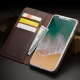 Θήκη iphone X genuine QIALINO Classic Leather Wallet Case-Black