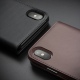 Θήκη iphone X genuine QIALINO Classic Leather Wallet Case-Black