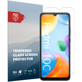 Rosso Tempered Glass - Αντιχαρακτικό Προστατευτικό Γυαλί Οθόνης Xiaomi Redmi 10C - Clear (8719246375521)