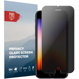 Rosso Tempered Glass Privacy - Αντιχαρακτικό Γυαλί Προστασίας Απορρήτου Οθόνης Apple SE 2022 / 2020 (8719246376207)