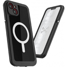 Ghostek Nautical Slim - Ανθεκτική Αδιάβροχη Θήκη MagSafe - Apple iPhone 14 Plus - Black (GHOCAS3191)