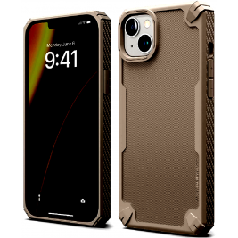Elago Armor Case - Ανθεκτική Θήκη Σιλικόνης Apple iPhone 14 Plus - Military Sand (ES14AM67-SD)