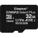 Kingston Κάρτα Μνήμης Canvas Select Plus 32 GB microSDXC, Class 10, V10 (SDCS2/32GB)