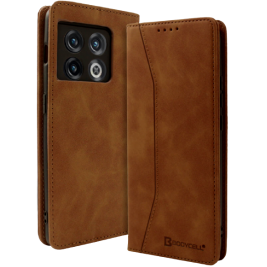 Bodycell Θήκη - Πορτοφόλι OnePlus 10 Pro - Brown (5206015015939)