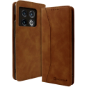 Bodycell Θήκη - Πορτοφόλι OnePlus 10 Pro - Brown (5206015015939)