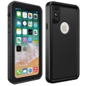 Θήκη αδιάβροχη iPhone X/Xs Upgrade Waterproof case Redpepper-Black