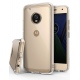 Ringke (Fusion) Διάφανη Θήκη Motorola Moto G5 Plus PC με TPU Bumper + Screen Protector - Clear (10976)