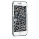 Kalibri Σκληρή Δερμάτινη Θήκη Apple iPhone SE 2022 / 2020 / 8 / 7 - Dark Grey (39345.19)