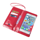 Celly Universal Αδιάβροχη Θήκη Splashproof Wallet για Smartphones έως 5.7'' - IPX4 - Pink (SPLASHWALLETPK)