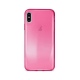 Puro Ultra Slim Θήκη Σιλικόνης Ημιδιαφανή iPhone X / XS - Transparent Pink (IPCX03NUDEPNK)