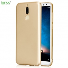Θήκη Huawei Mate 10 Lite LENUO Silky Touch Hard Case-Gold